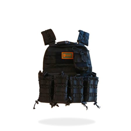 Özel Ürünler Çabuk Çıkarılabilen Plaka Taşıyıcı Yelek Çift Kablolu