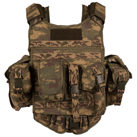 Özel Ürünler Çok Amaçlı Plaka Taşıyabilir Yelek