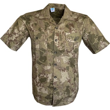 Kara Kuvvetleri Komutanlığı Kısa Kollu Yazlık Gömlek Subay Astsubay